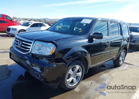 2015 Honda Pilot Ex-L from USA, damaged, VIN 5FNYF4H56FB045088